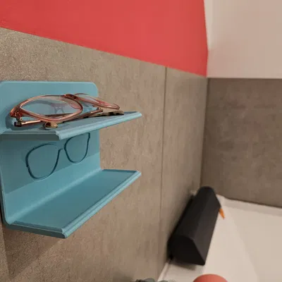 Giá đỡ kính treo tường tiện lợi cho phòng tắm