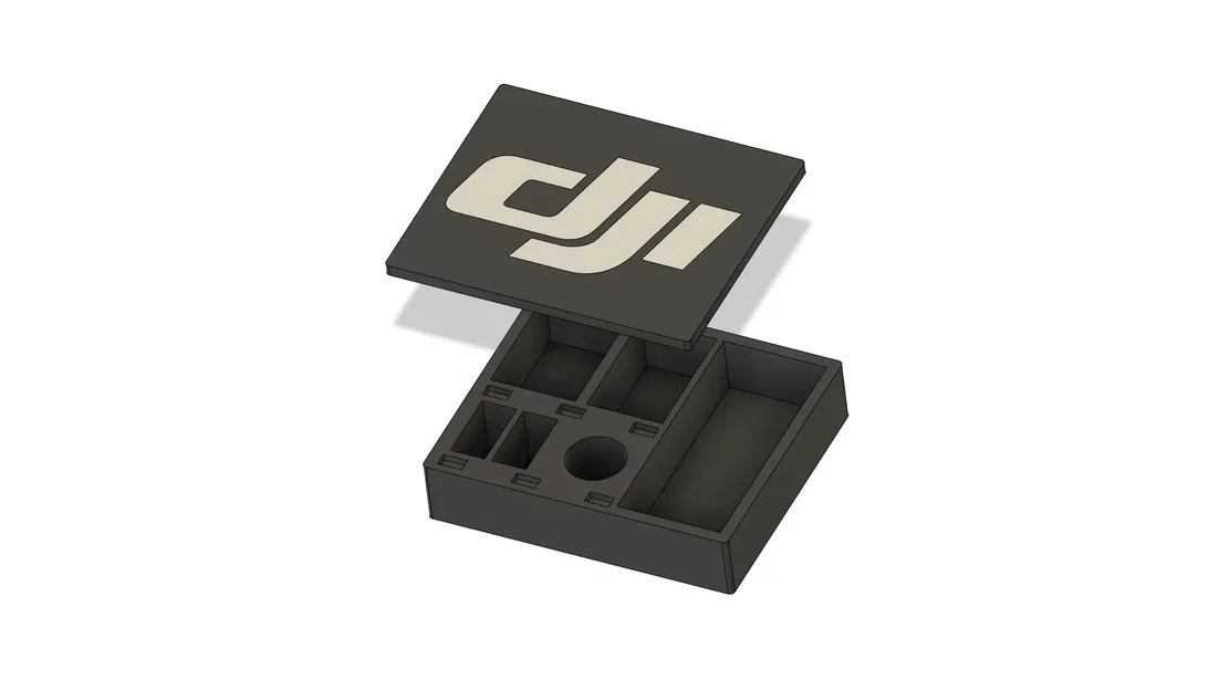 Hộp bảo vệ cứng cho bộ DJI Mic Single TX - Image 1