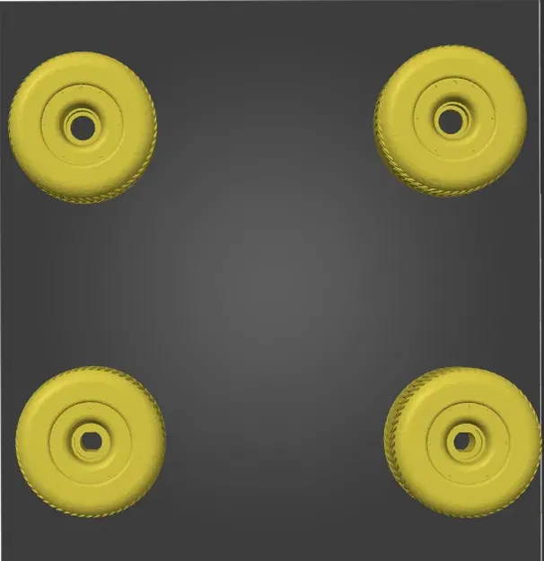 Lốp mưa và vành xe F1 Openrc 2023 - Image 1