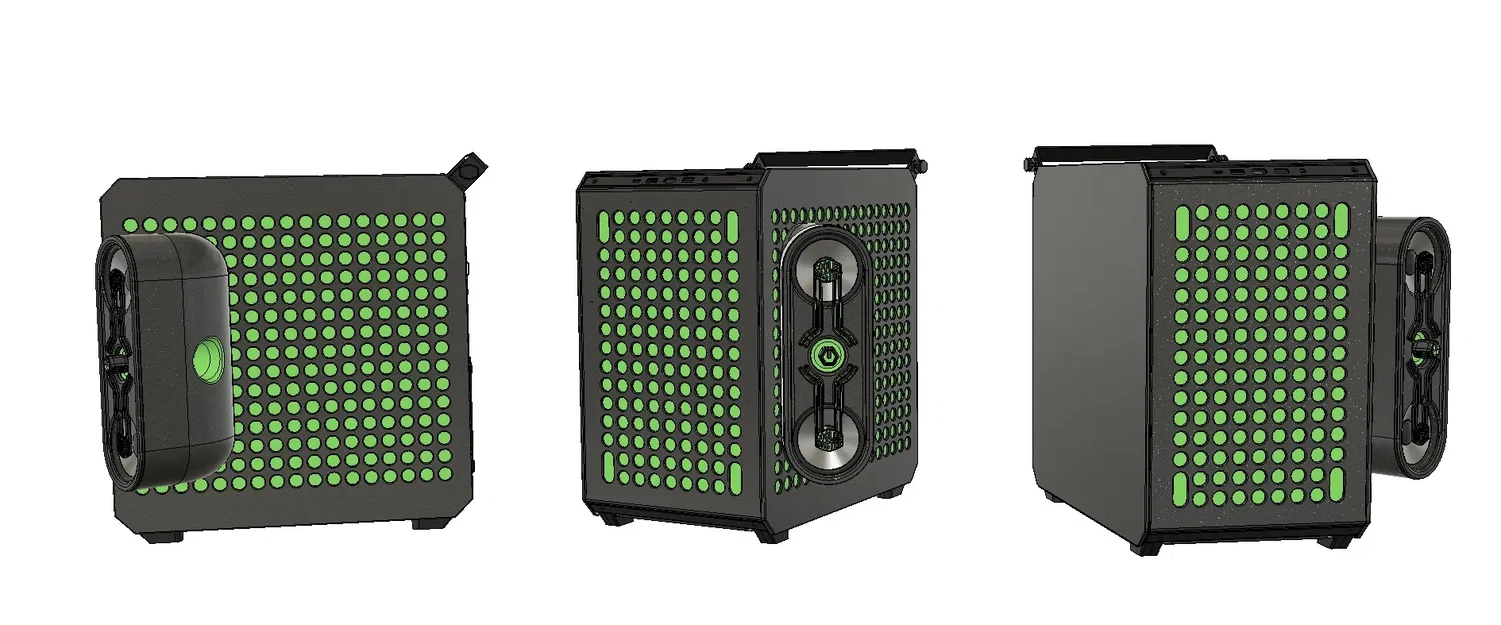 Bar âm thanh gắn trên thùng máy Cooler Master QUBE 500 - Image 5