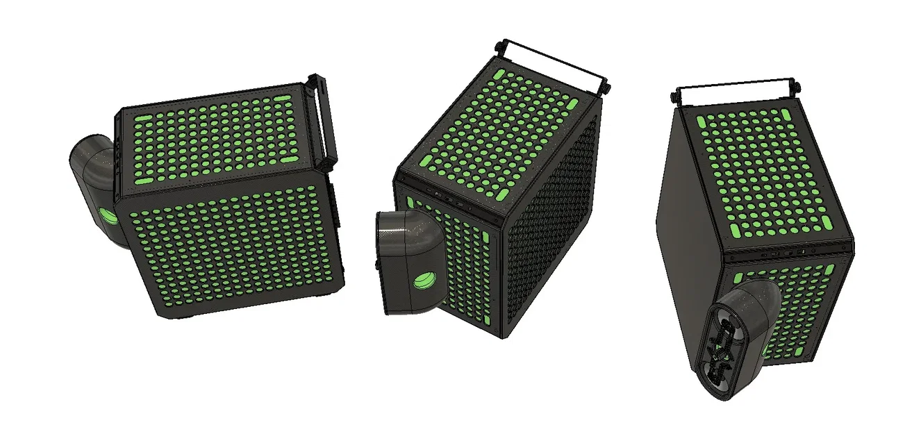 Bar âm thanh gắn trên thùng máy Cooler Master QUBE 500 - Image 6