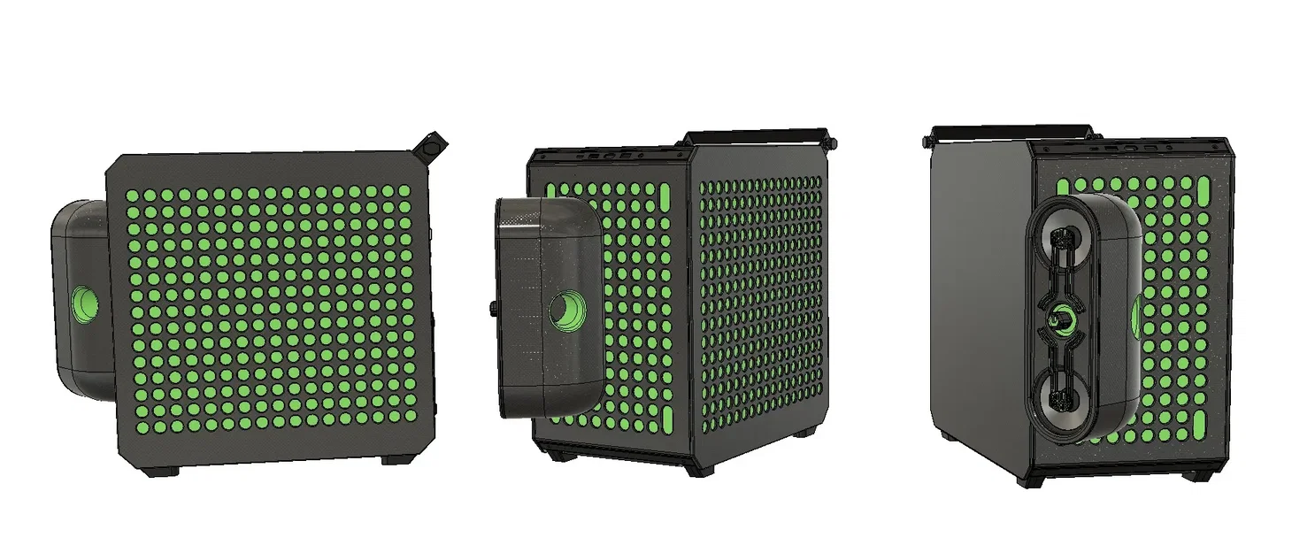 Bar âm thanh gắn trên thùng máy Cooler Master QUBE 500 - Image 7
