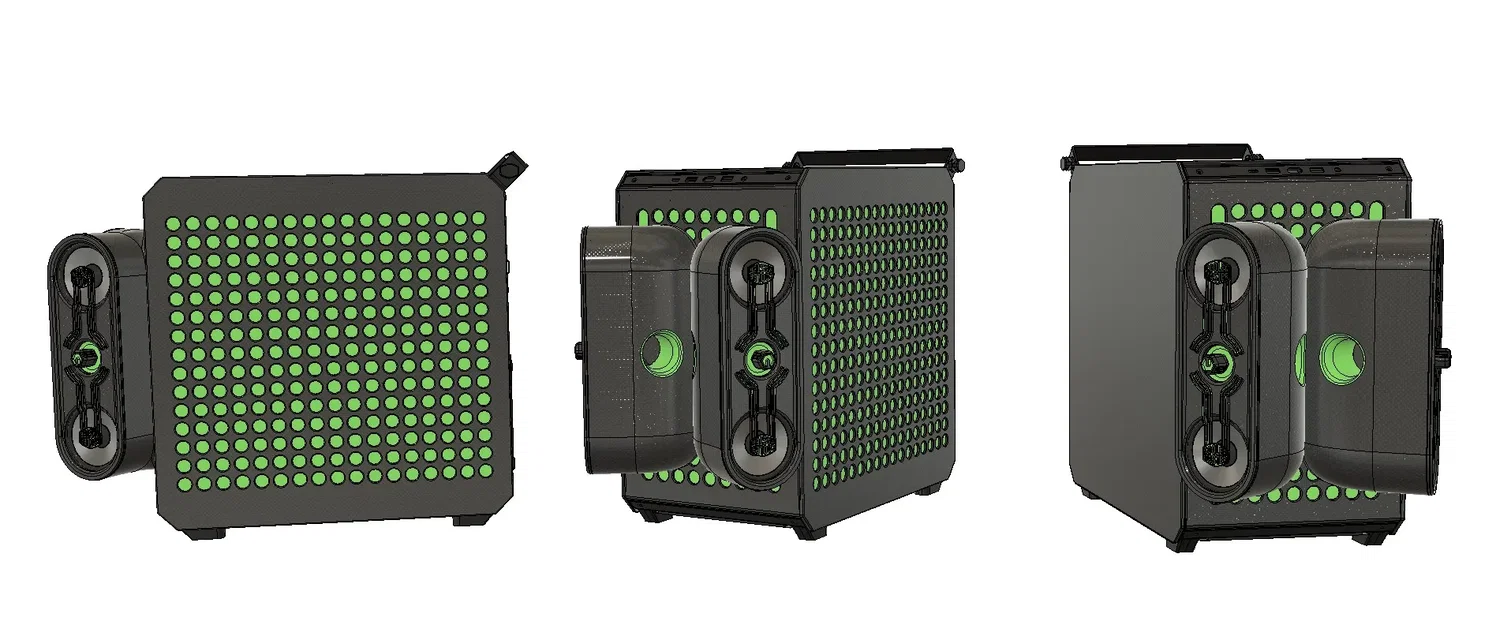 Bar âm thanh gắn trên thùng máy Cooler Master QUBE 500 - Image 8