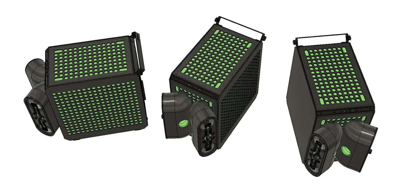 Bar âm thanh gắn trên thùng máy Cooler Master QUBE 500 - Image 9