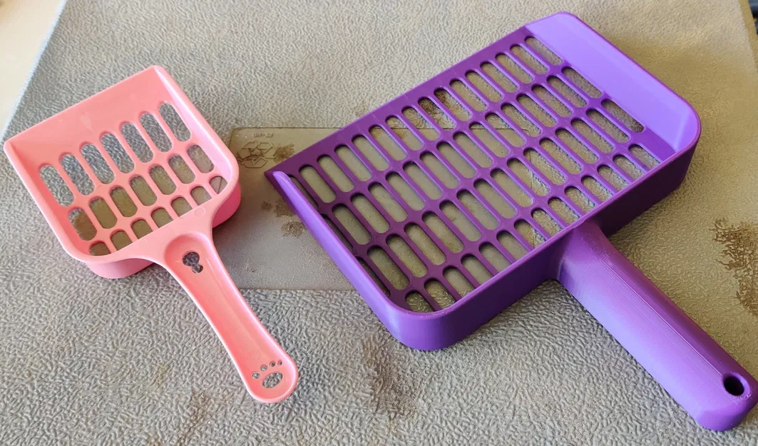 Cái scoop phân cho mèo lớn XXL dùng cho cát tinh thể silicate - Image 1