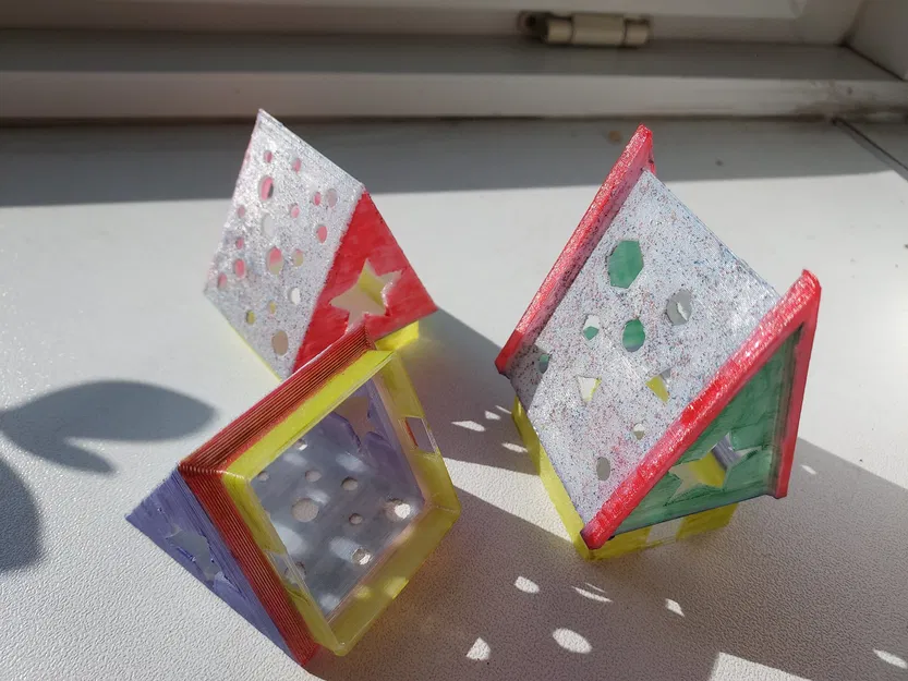 Nhà nhỏ cho nến với thiết kế đơn giản - Image 1