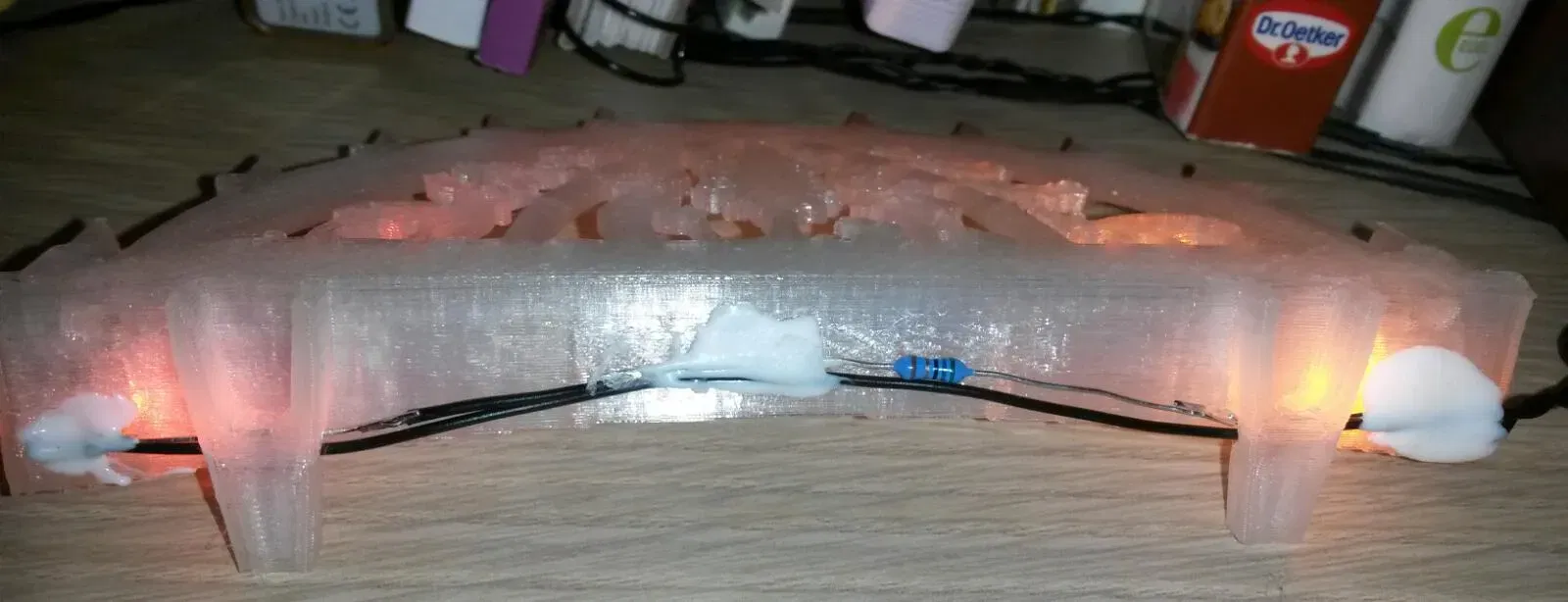 Giá đỡ Schwibbogen với hình ảnh Bergmann và Seiffen - Image 5