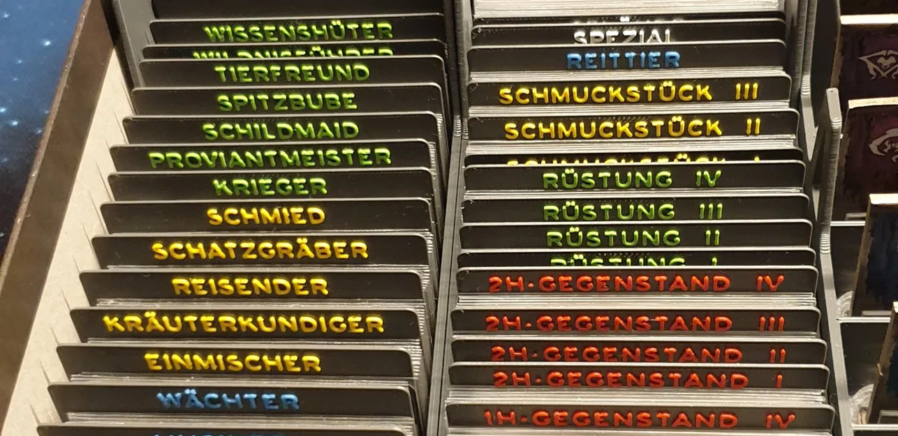 Bộ chia thẻ cho trò chơi The Lord of the Rings: Journeys in Middle-Earth - Image 1