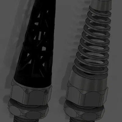 NUT GLAND PG7 VỚI PHẦN GIẢM CĂNG THẲNG