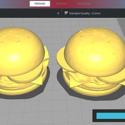 Bánh Hamburger thực tế với các thành phần tươi ngon