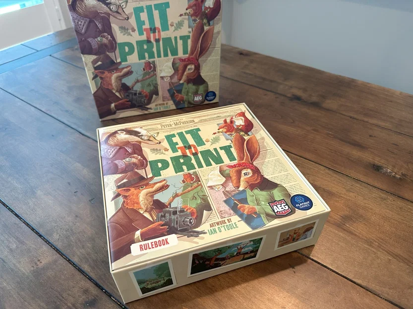 Insert in 3D cho trò chơi bàn Fit to Print - Image 2