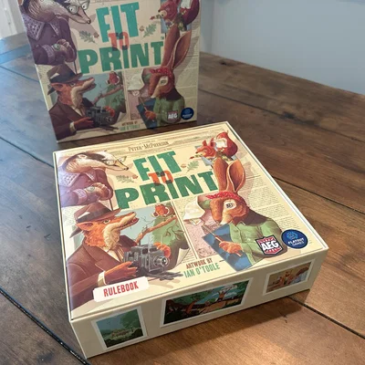 Insert in 3D cho trò chơi bàn Fit to Print