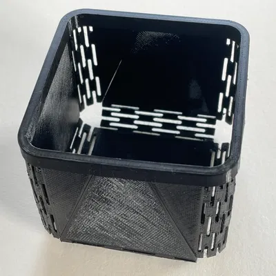 Hộp lập phương uốn từ bản in phẳng