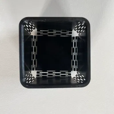 Hộp lập phương uốn từ bản in phẳng