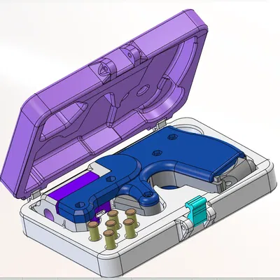Bộ vỏ HARLOT Derringer cập nhật với file .STEP