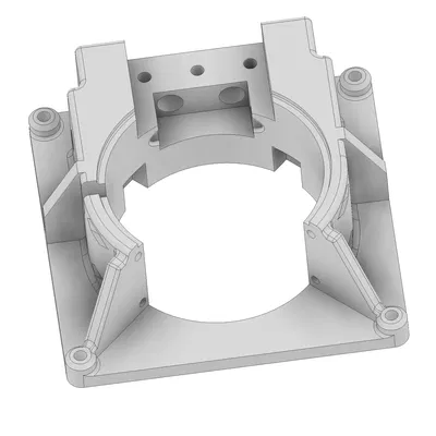 **Bộ lấy nét Crayford 2 inch - Phiên bản remix từ Thingiverse**