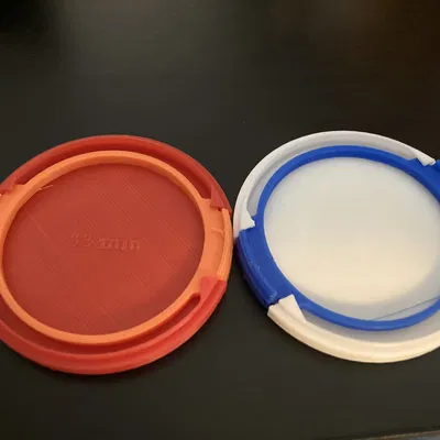 Nắp ống kính máy ảnh 58mm có thể in 3D