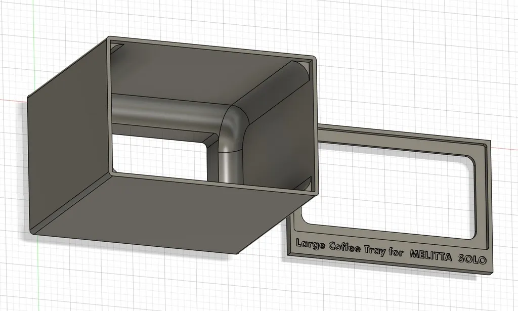 Khay cà phê lớn cho máy pha cà phê Melitta Solo - Image 2