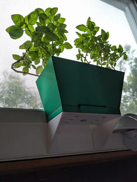 Chậu cây cửa sổ gắn từ tính có vòi thoát nước - Image 2