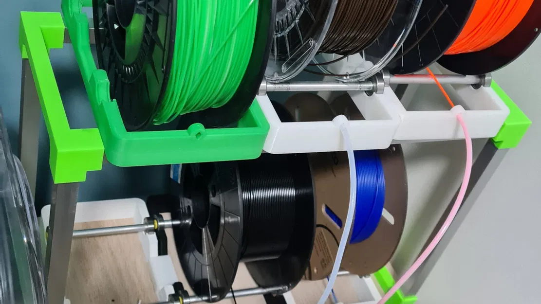 Giá đỡ cuộn filament cho profil 15x15 - Image 1