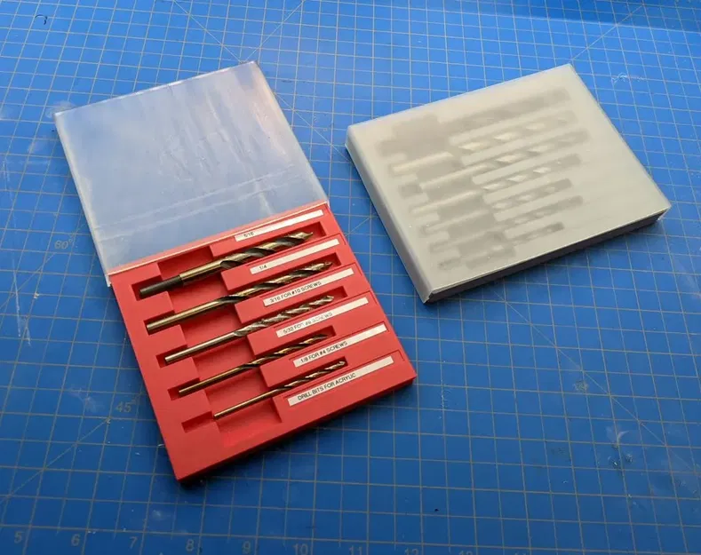 Giá đỡ mũi khoan có nắp cho nhiều kích thước khác nhau - Image 1