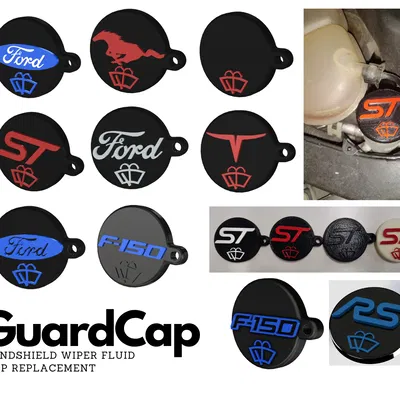 Nắp bình nước rửa kính thay thế cho xe Ford