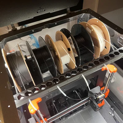 Giá đỡ cuộn filament 5 cuộn cho Enclosure Prusa