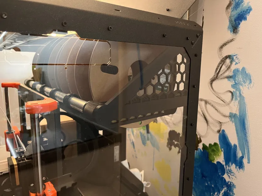 Giá đỡ cuộn filament 5 cuộn cho Enclosure Prusa - Image 3