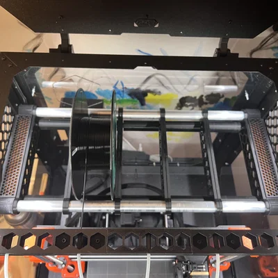 Giá đỡ cuộn filament 5 cuộn cho Enclosure Prusa