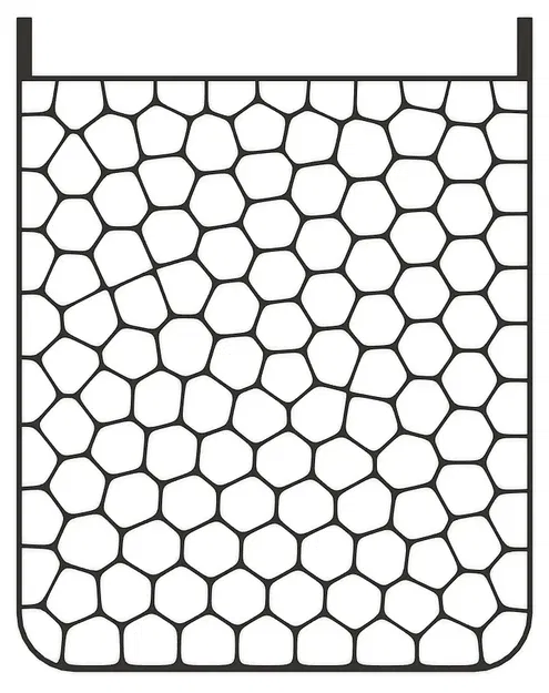 Tường lưới rêu phong cách Voroni treo trong bể cá - Image 2