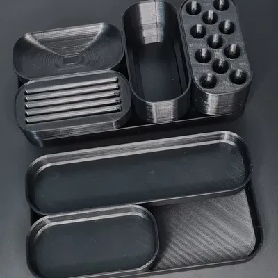 Bộ tổ chức bàn làm việc đa năng và phong cách