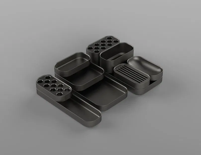 Bộ tổ chức bàn làm việc đa năng và phong cách - Image 2