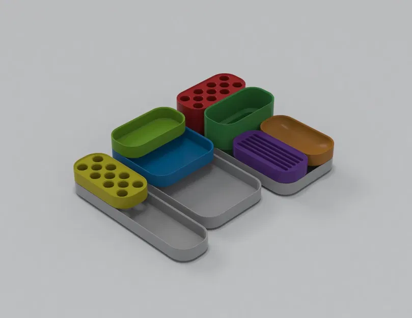 Bộ tổ chức bàn làm việc đa năng và phong cách - Image 3