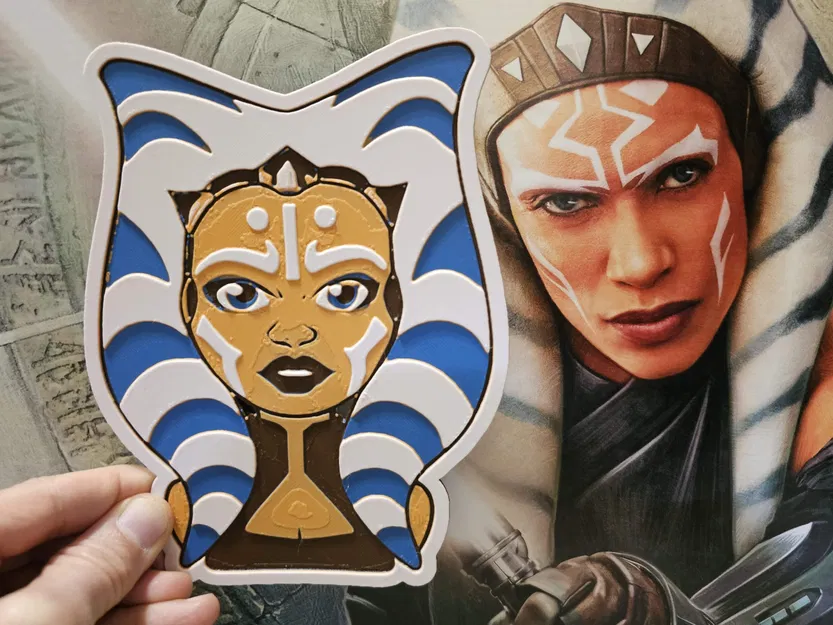 Nhân vật Jedi Togruta Ahsoka Tano phong cách Star Wars - Image 1
