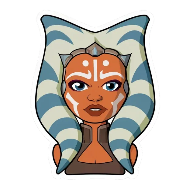 Nhân vật Jedi Togruta Ahsoka Tano phong cách Star Wars - Image 2