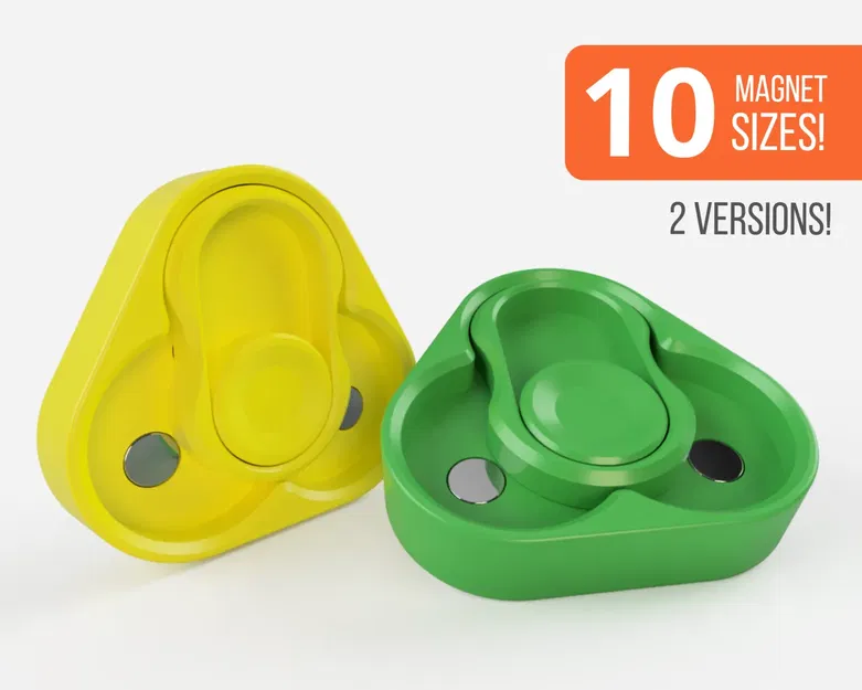 Fidget trượt từ ba phần với nam châm - Image 1