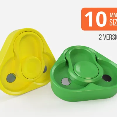 Fidget trượt từ ba phần với nam châm