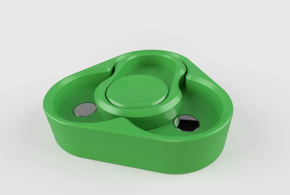 Fidget trượt từ ba phần với nam châm - Image 2