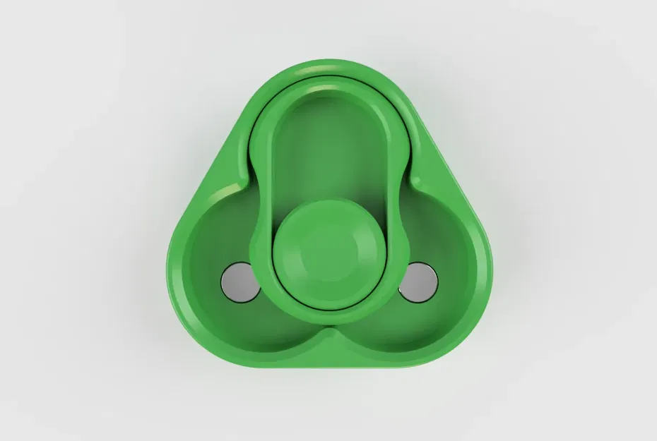Fidget trượt từ ba phần với nam châm - Image 3