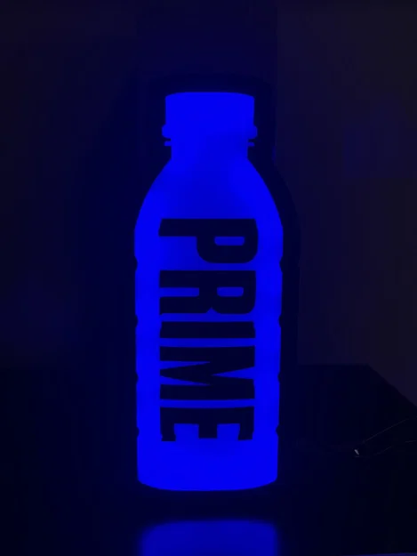 Bình Prime trắng với giá đỡ và đèn LED nhiều màu - Image 3