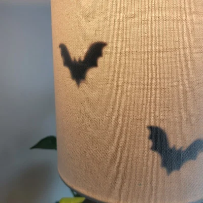 Mẫu hình dơi đơn giản cho trang trí Halloween