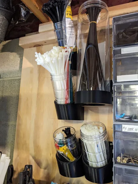 Giá đỡ hũ đựng cho bảng ghim và treo tường - Image 2