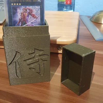 Hộp đựng bài Yugioh phong cách Samurai độc đáo