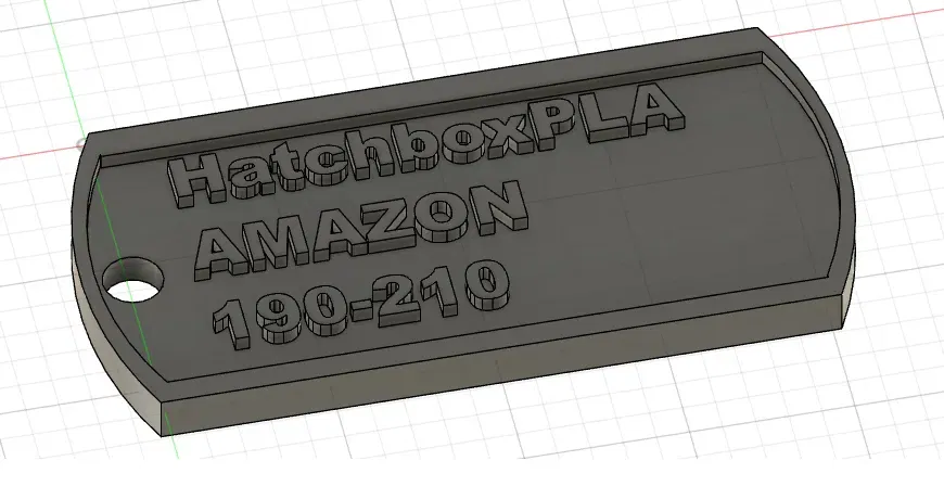 Mẫu thẻ tên chó tùy chỉnh bằng filament in 3D - Image 1