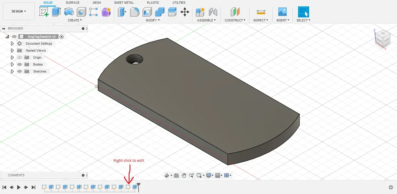 Mẫu thẻ tên chó tùy chỉnh bằng filament in 3D - Image 2