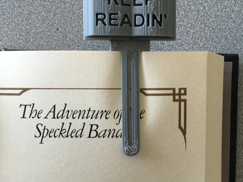 Dấu đánh dấu sách khắc "Tiếp tục đọc" độc đáo - Image 3