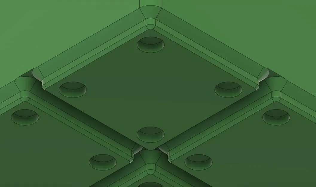 Thùng Gridfinity tiêu chuẩn không có lỗ vít cho in nhanh - Image 2