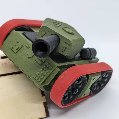 Xe tăng điều khiển từ xa với động cơ servo và ESP8266