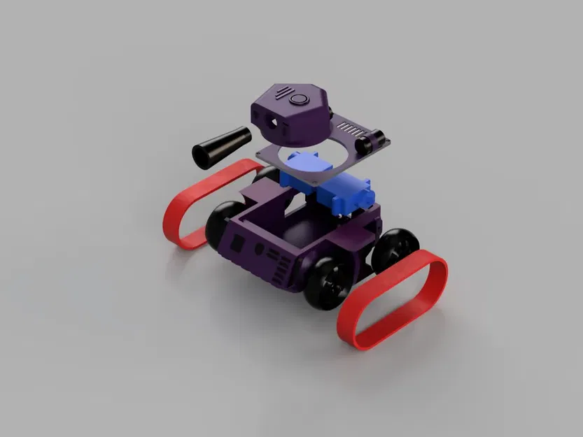 Xe tăng điều khiển từ xa với động cơ servo và ESP8266 - Image 5