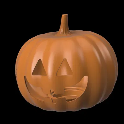 Giá đỡ nến hình bí ngô cho mùa Halloween